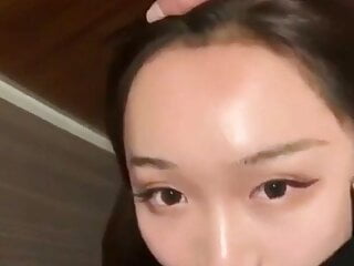 Chinese girl face fuck
